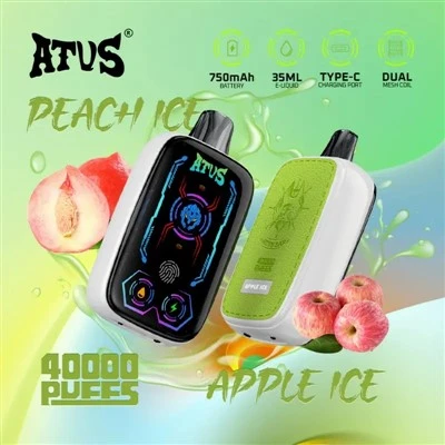 ATVS 40000 PUFFS VAPE botatzeko